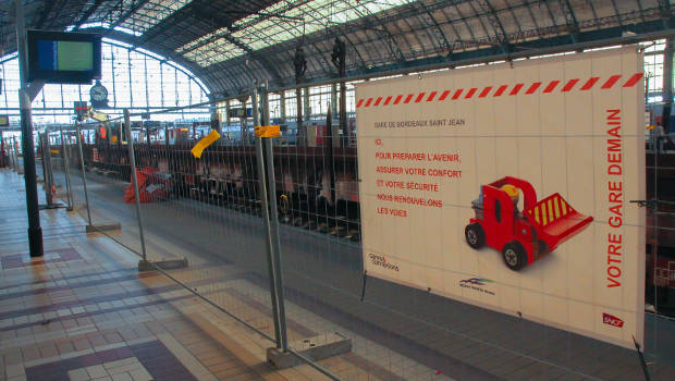 Bordeaux : la gare Saint-Jean en mutation