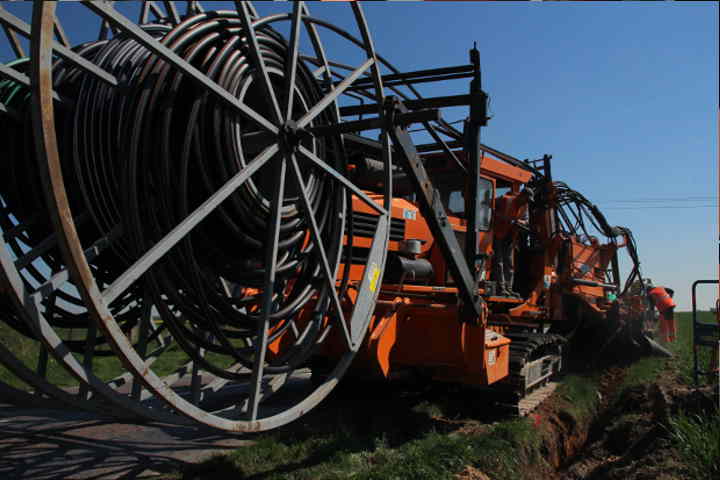 Très haut débit : Marais tranche dans le vif dans l'Eure