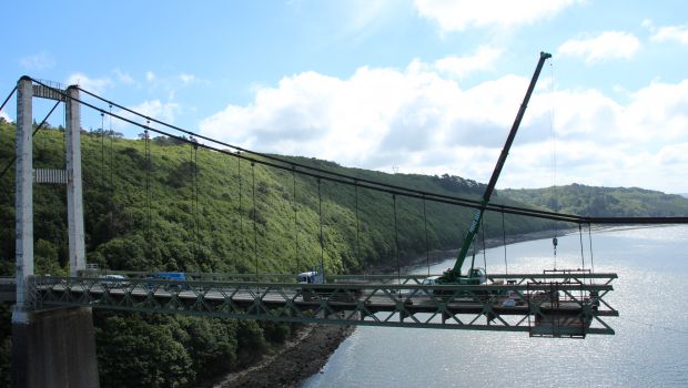 Ancien pont de Terenez : une déconstruction d’équilibriste
