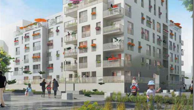 Choisy-le-Roi : une résidence tout en  nuances 