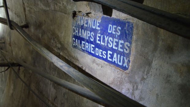 Sous les Champs Elysées, la fonte 