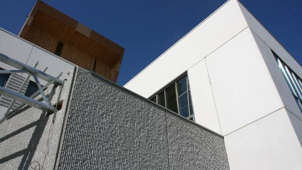 Aubervilliers : le collège Jean Moulin en reconstruction