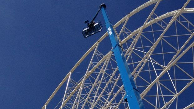 APEX : présentation originale de la nacelle Genie SX-180