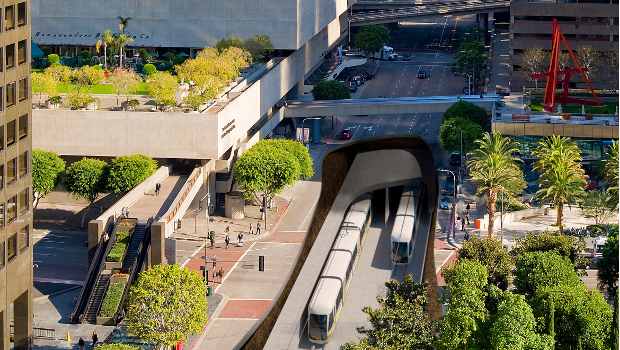 Skanska : un métro léger à Los Angeles