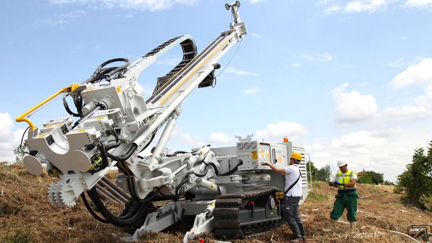 Une nouvelle foreuse de fondations chez Fraste