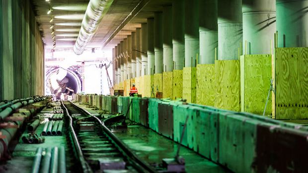 Crossrail : les stations souterraines à mi-parcours