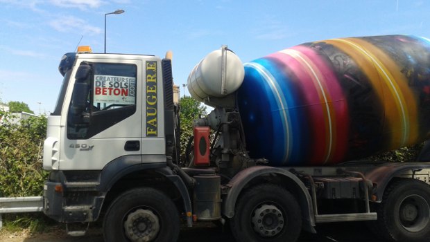 Ambiance « Street Art » pour Holcim Bétons  France