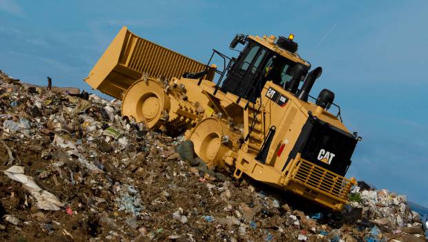 Cat lance le compacteur de déchets 826K