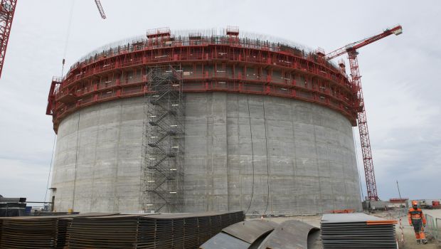 Des bétons très durables pour les réservoirs du terminal méthanier de Dunkerque 