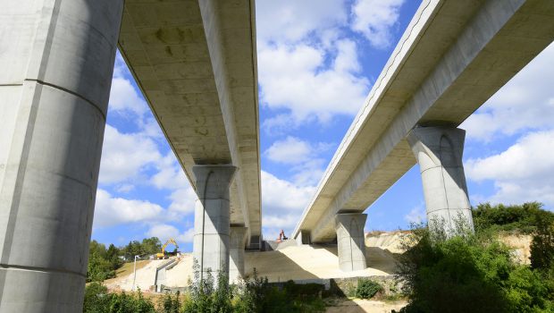 LGV SEA : les viaducs de l'Auxance achevés