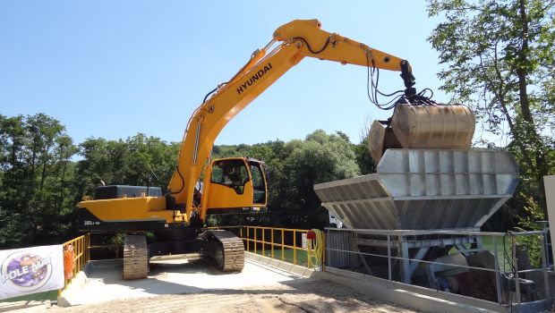 60 minutes pour décharger une péniche 