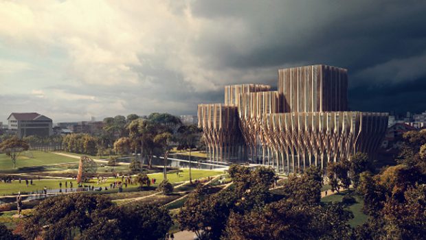 Cambodge : Zaha Hadid signe un mémorial à Phnom Penh