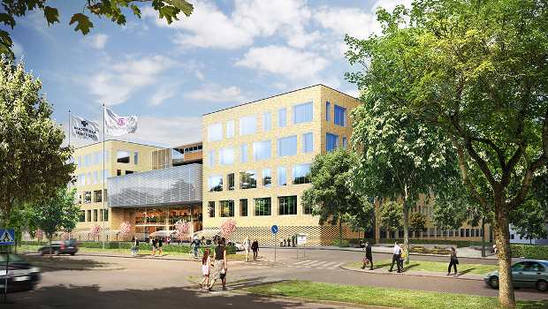 Skanska muscle un hôpital en Suède