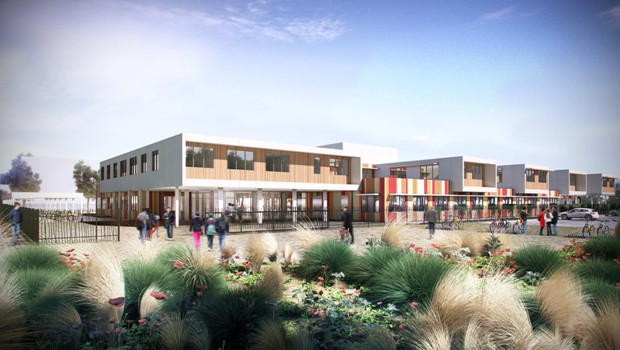Loire-Atlantique : construction innovante d’un collège