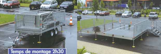 Les remorques Ecim s'exposent au Salon des Maires