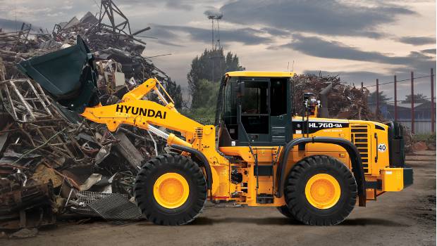 Hyundai expose ses matériels à Pollutec