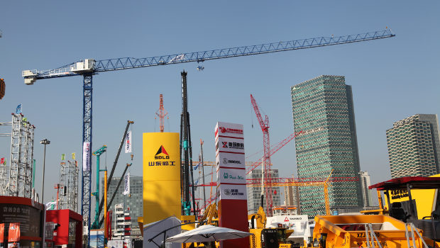 Comansa Jie arbore sa nouvelle grue à tour à Bauma China
