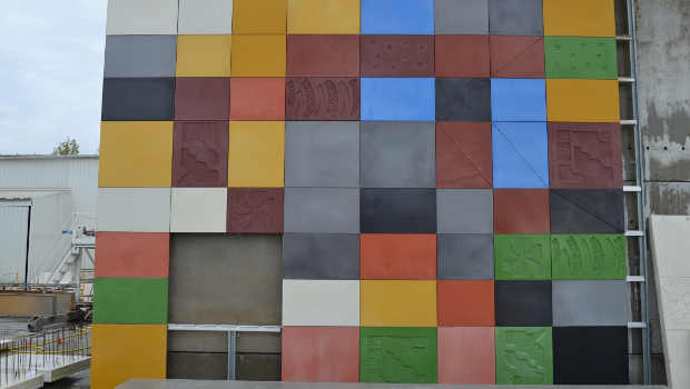 Naullet : un nouveau bardage béton rapporté