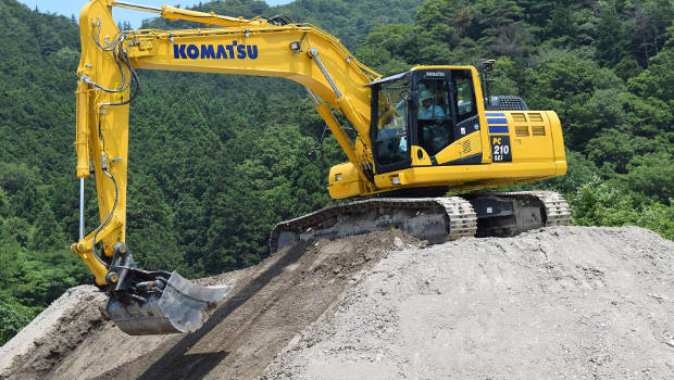 La pelle Komatsu dans tous ses états