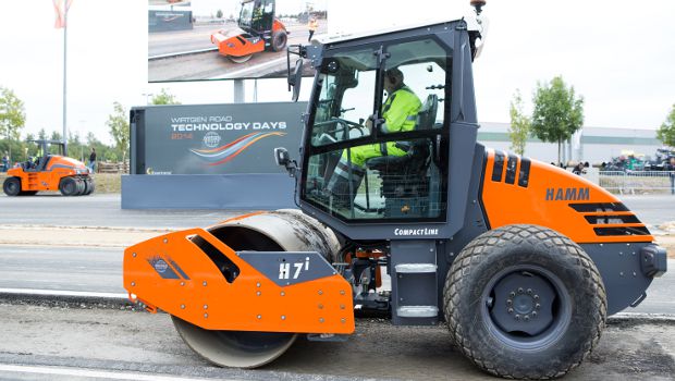 Hamm H 5i – H 7i : les compacteurs compacts sortent sur Intermat