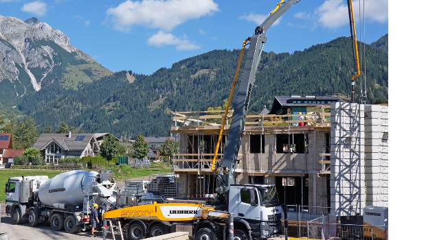 Une nouvelle pompe à béton chez Liebherr