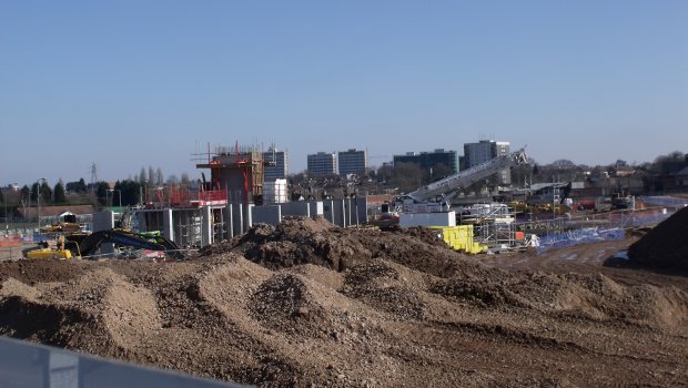 La construction à la fête au Royaume-Uni