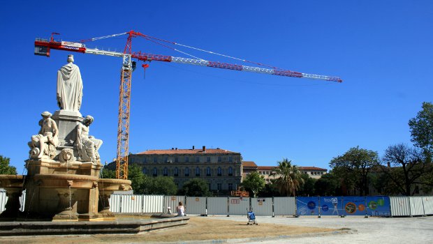 A Nîmes, le trambus fait place nette