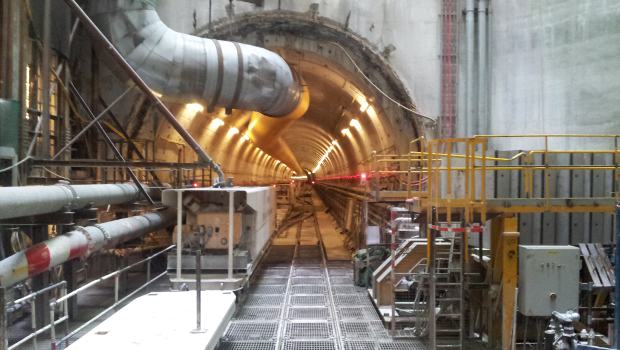 Le Prince Charles emprunte le Lee Tunnel