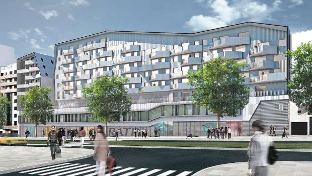 Eiffage fait naître des logements à Porte d'Orléans