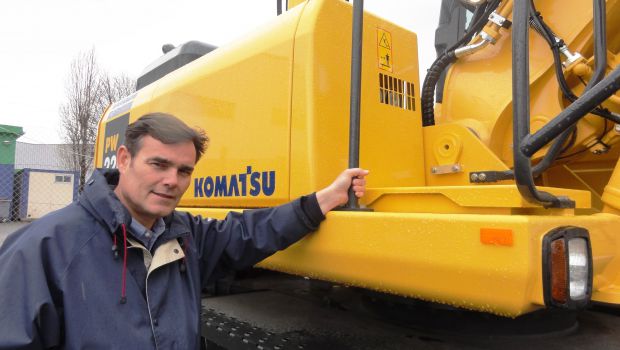 Philippe Haguenauer (Komatsu) : « Notre volume de ventes a progressé de 20 % en 2014 » 
