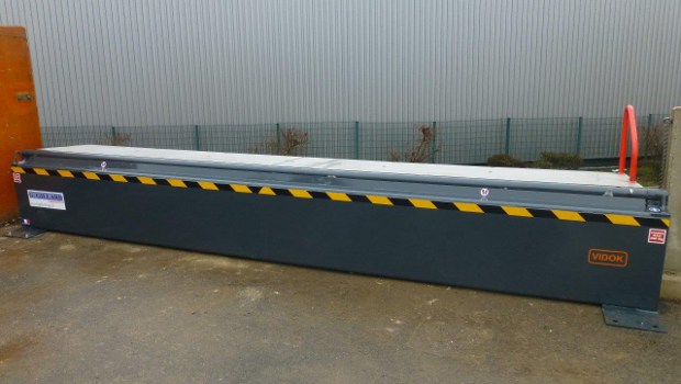 Une barrière de déchetterie à toute épreuve