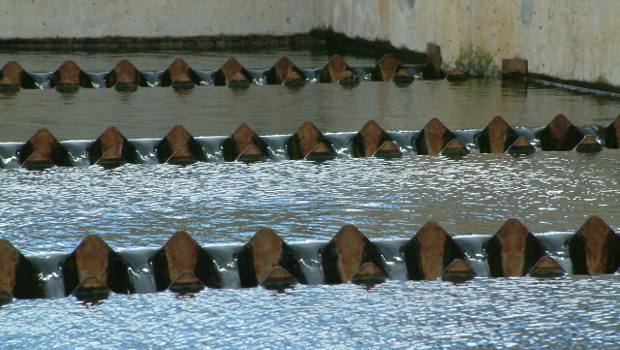 A Rivières, une usine de traitement des eaux est en construction