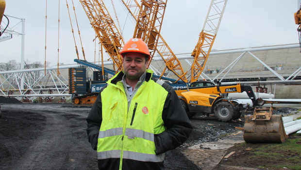 Le stade Bollaert en chantier