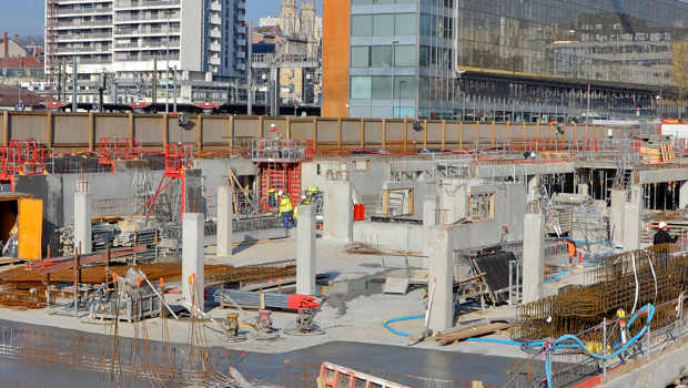 Construction : baisse des coûts de production en décembre