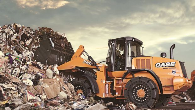 Le recyclage fait la part belle aux chargeuses sur pneus 