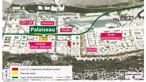 Une nouvelle résidence étudiante à Paris-Saclay
