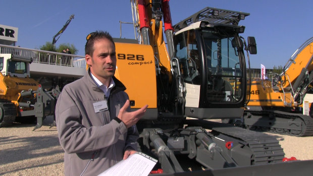 Liebherr présente sa pelle compacte R926