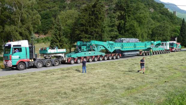 EDF : 2 convois exceptionnels à la centrale de La Bâthie