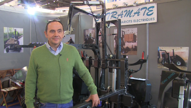 Extramate, concepteur du chariot électrique articulé multi-usages