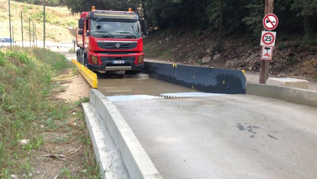 Laver les roues pour rouler propre 