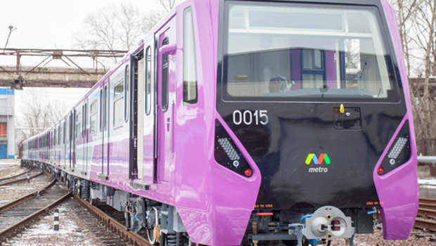 Alstom : les rames de métro entrent en service commercial à Bakou