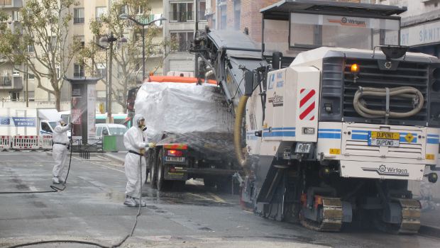 Enrobés amiantés : la facture est salée
