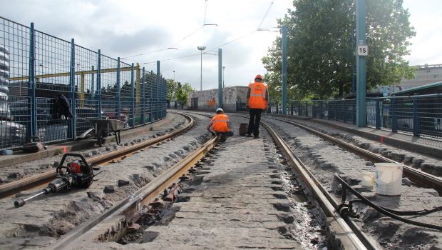 Le T1 se renouvelle sur le Pont de Bondy 