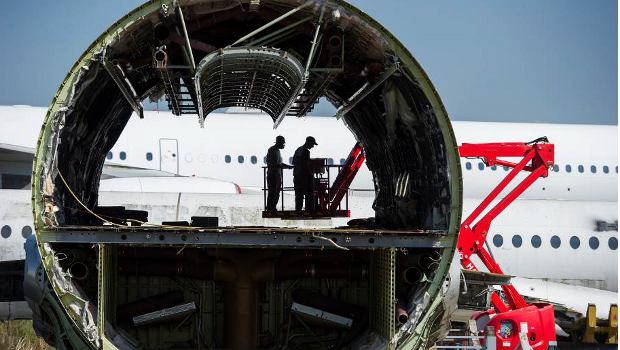 Suez Environnement se lance dans le recyclage des avions