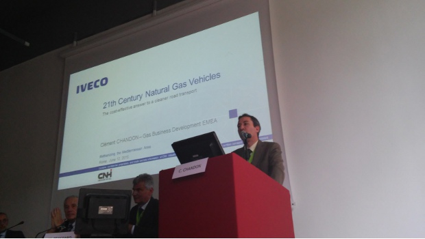 A Rome, Iveco promeut le GNL