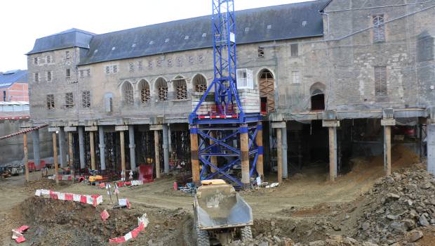 A Rennes, le Centre des congrès prend rapidement forme