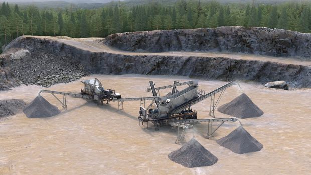 Metso : une unité de concassage/criblage au montage ultrarapide
