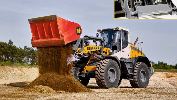 Liebherr adapte Likufix à ses chargeuses sur pneus