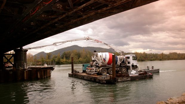 Une unité de production Cemex à Tourville-la-Rivière