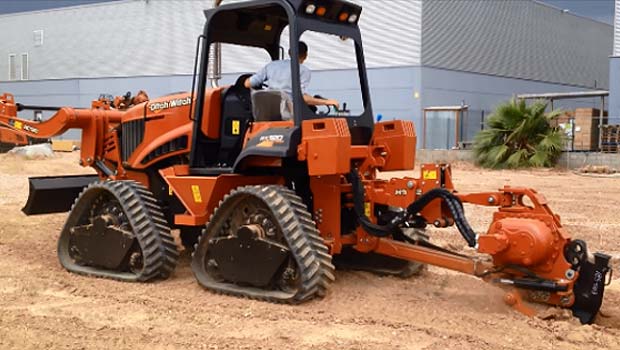 La première RT120 Quad Ditch Witch chez Hublart